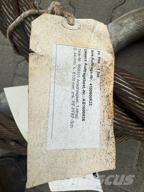 Bauer 2x lina Accesorios y repuestos para equipo de perforación