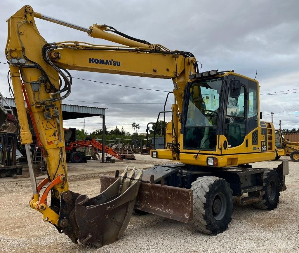 Komatsu PW148-8 Excavadoras de ruedas