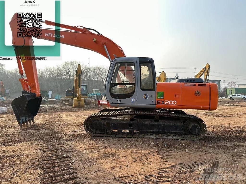 Hitachi EX 200 Excavadoras sobre orugas