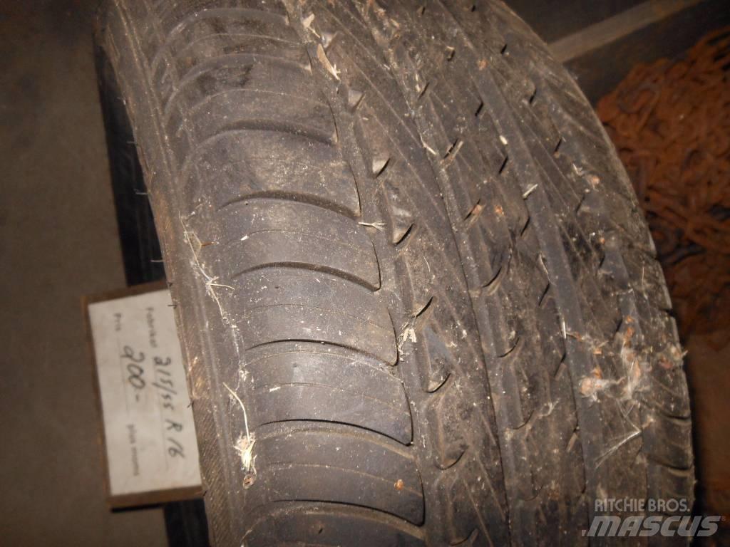  Däck 215/55R16 Otros accesorios para tractores