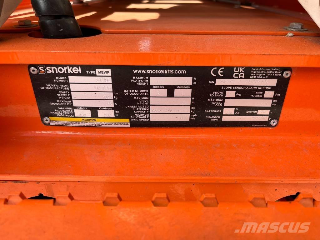 Snorkel S 3219 E Plataformas tijera