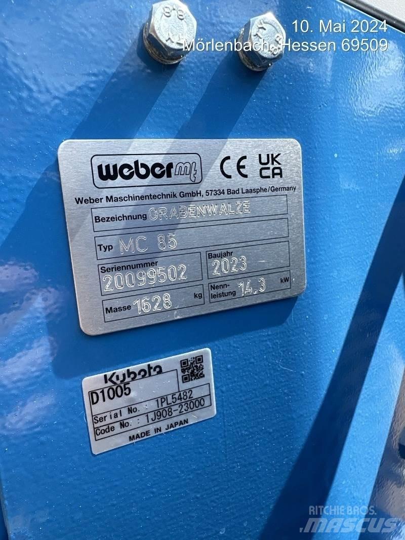 Weber MC85 Rodillos