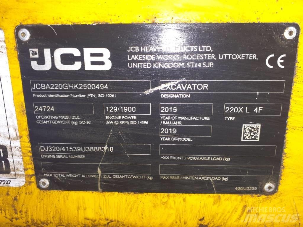 JCB 220X LC Excavadoras sobre orugas