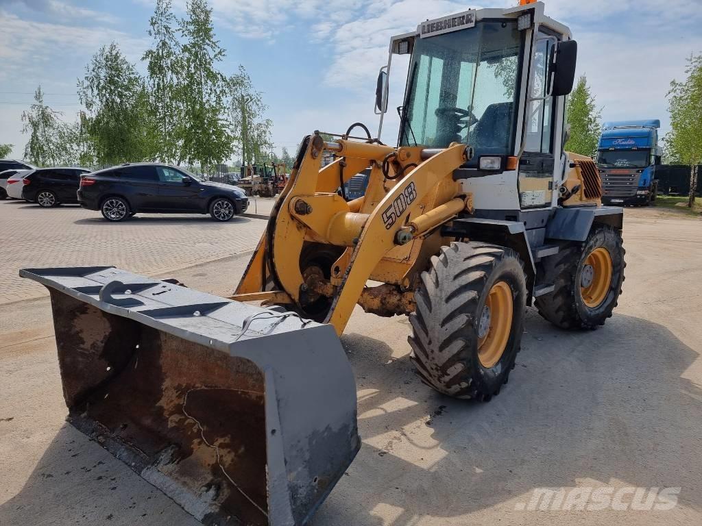 Liebherr L 508 Cargadoras sobre ruedas