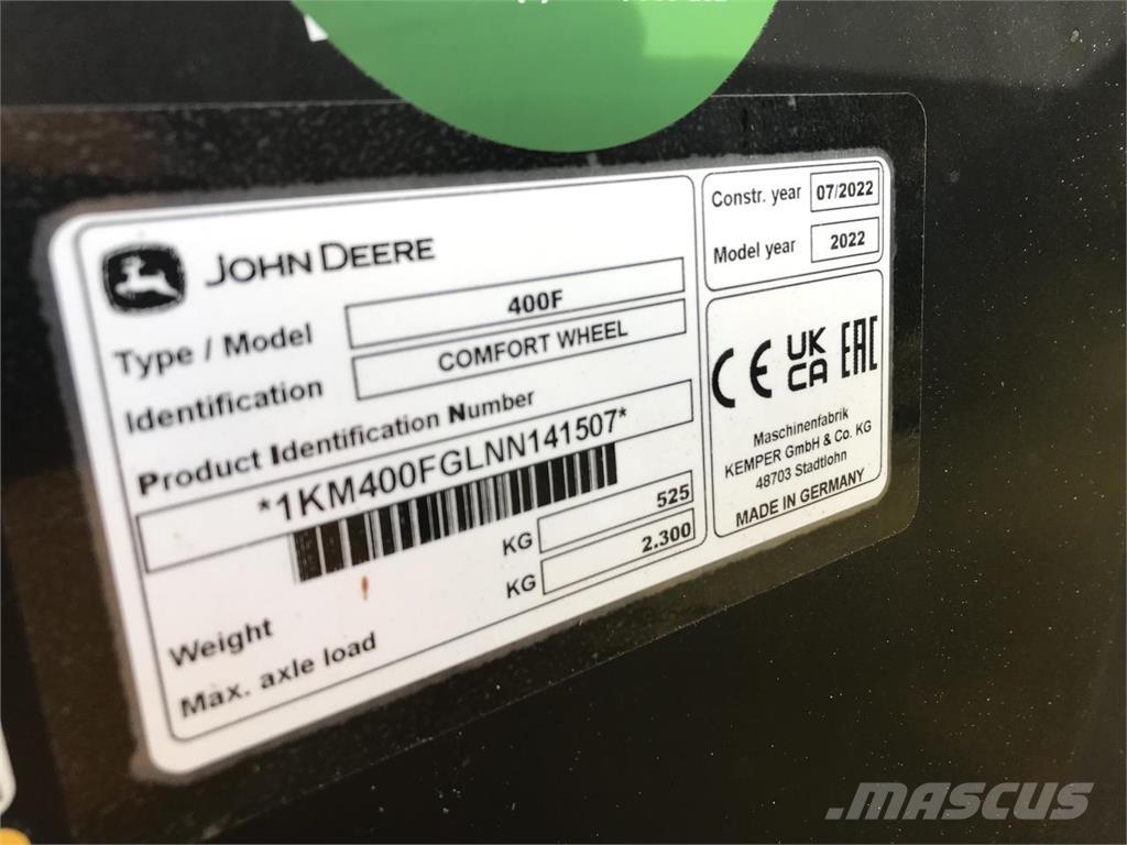 John Deere 9800 Cosechadoras de forraje autopropulsadas