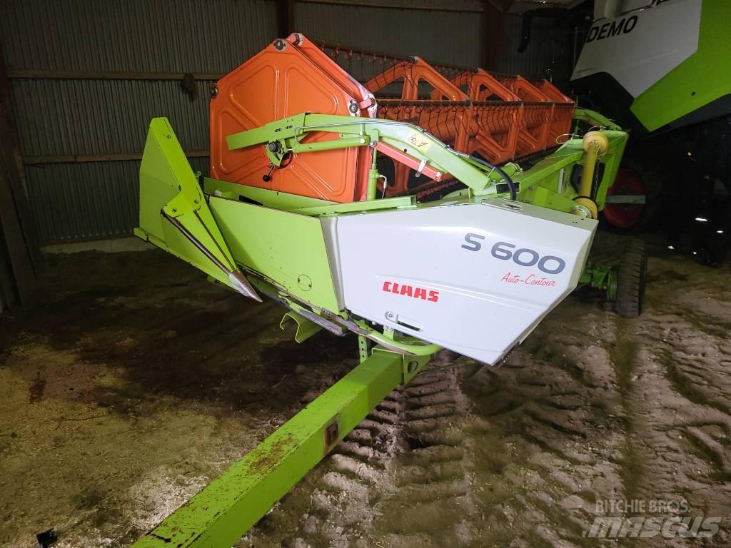 CLAAS S600 Cabezales de cosechadoras combinadas