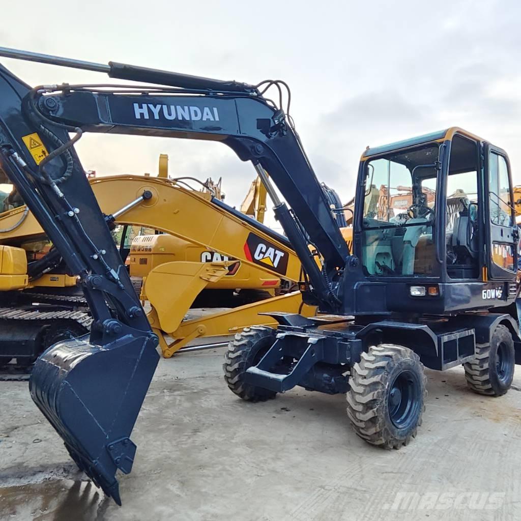 Hyundai R60W Excavadoras de ruedas