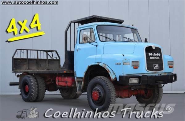 MAN 16.192 HAK Camiones de cama baja