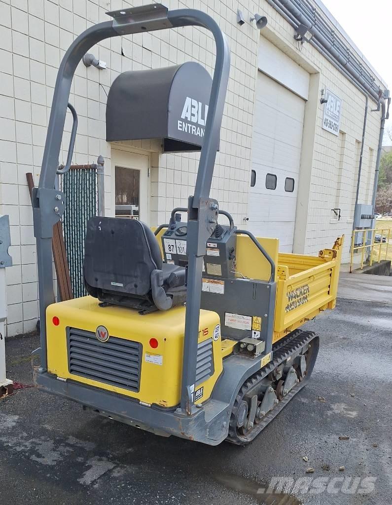 Wacker Neuson DT 15 Camiones de volteo sobre orugas
