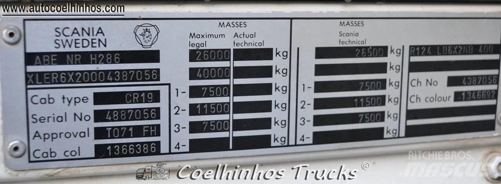 Scania 124L 400 Camiones con chasís y cabina