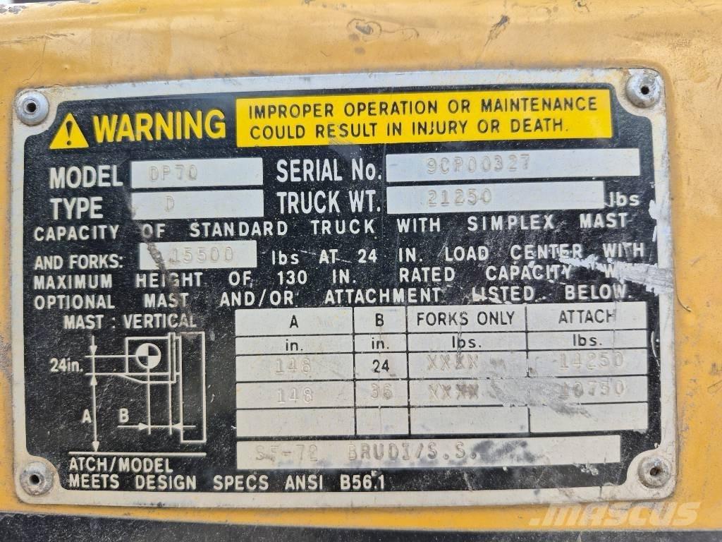 CAT DP 70 Montacargas - otros