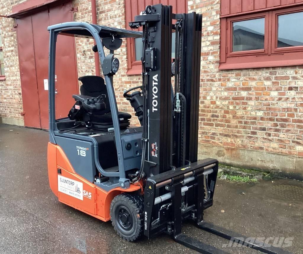 Toyota 8FBEK18T Carretillas de horquilla eléctrica