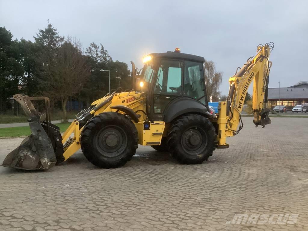 New Holland B 115 C Retrocargadoras