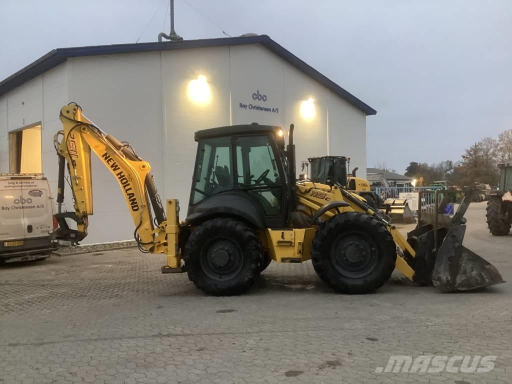 New Holland B 115 C Retrocargadoras