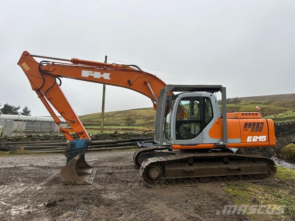 Fiat-Kobelco E215 Excavadoras sobre orugas