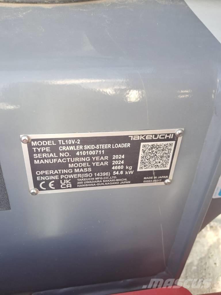 Takeuchi TL10 V2 Cargadoras sobre orugas