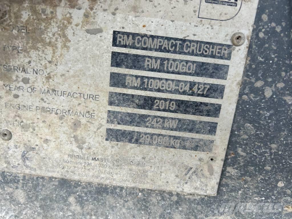 Rubble Master RM 100 Trituradoras móviles