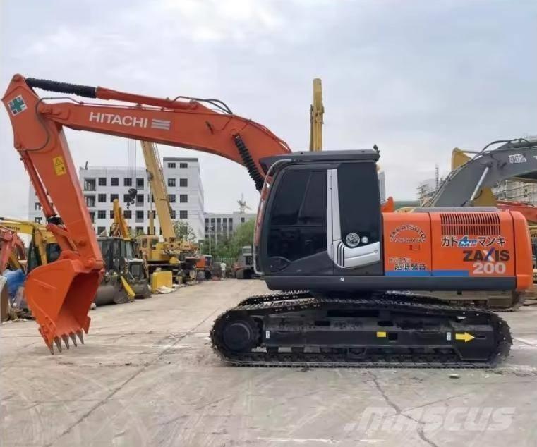 Hitachi ZX 200 Excavadoras sobre orugas