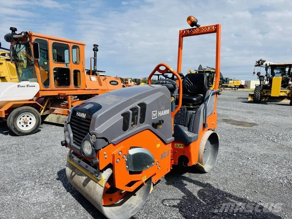 Hamm HD 8 VV Rodillos de doble tambor