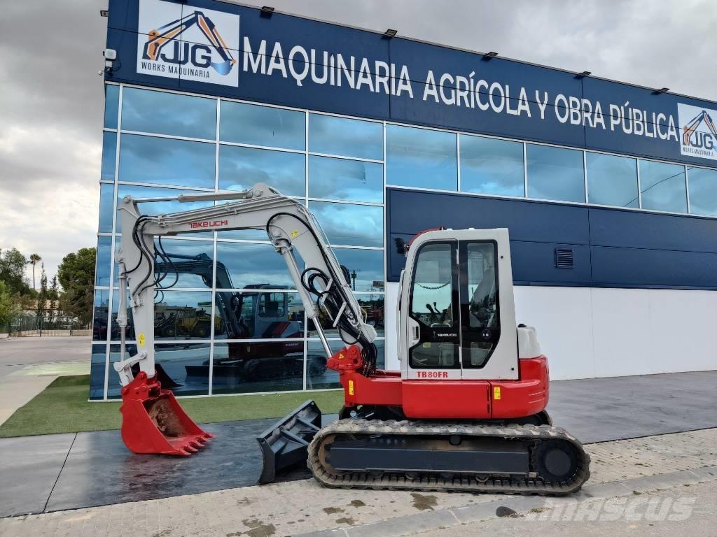 Takeuchi TB 80 FR Excavadoras 7t - 12t