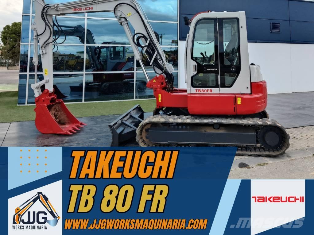Takeuchi TB 80 FR Excavadoras 7t - 12t