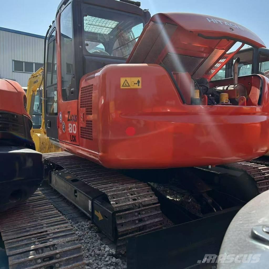 Hitachi ZX 80 Excavadoras sobre orugas