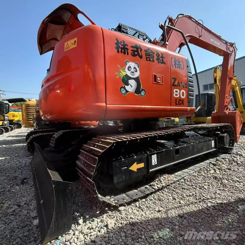 Hitachi ZX 80 Excavadoras sobre orugas