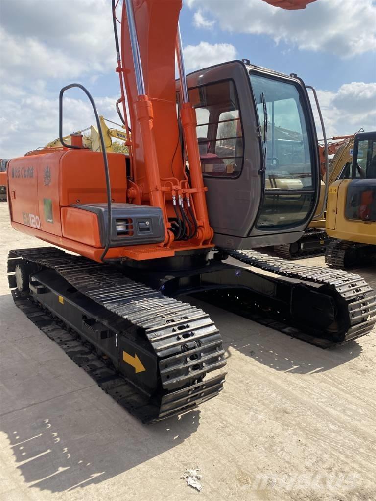 Hitachi EX120 Excavadoras sobre orugas