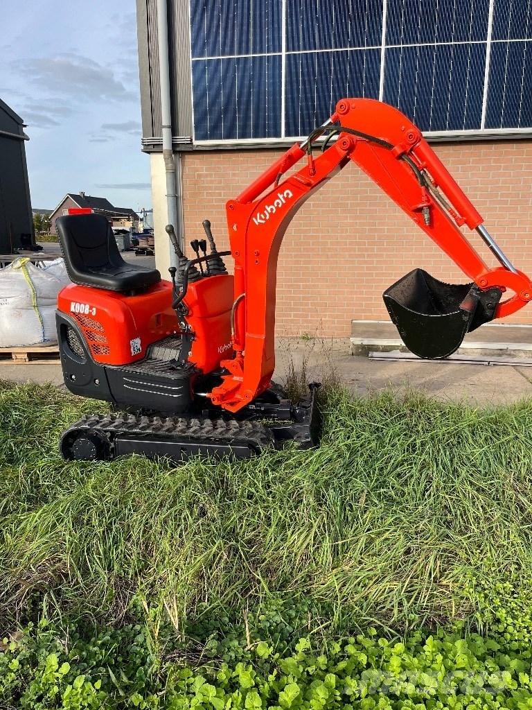 Kubota K 008-3 Miniexcavadoras