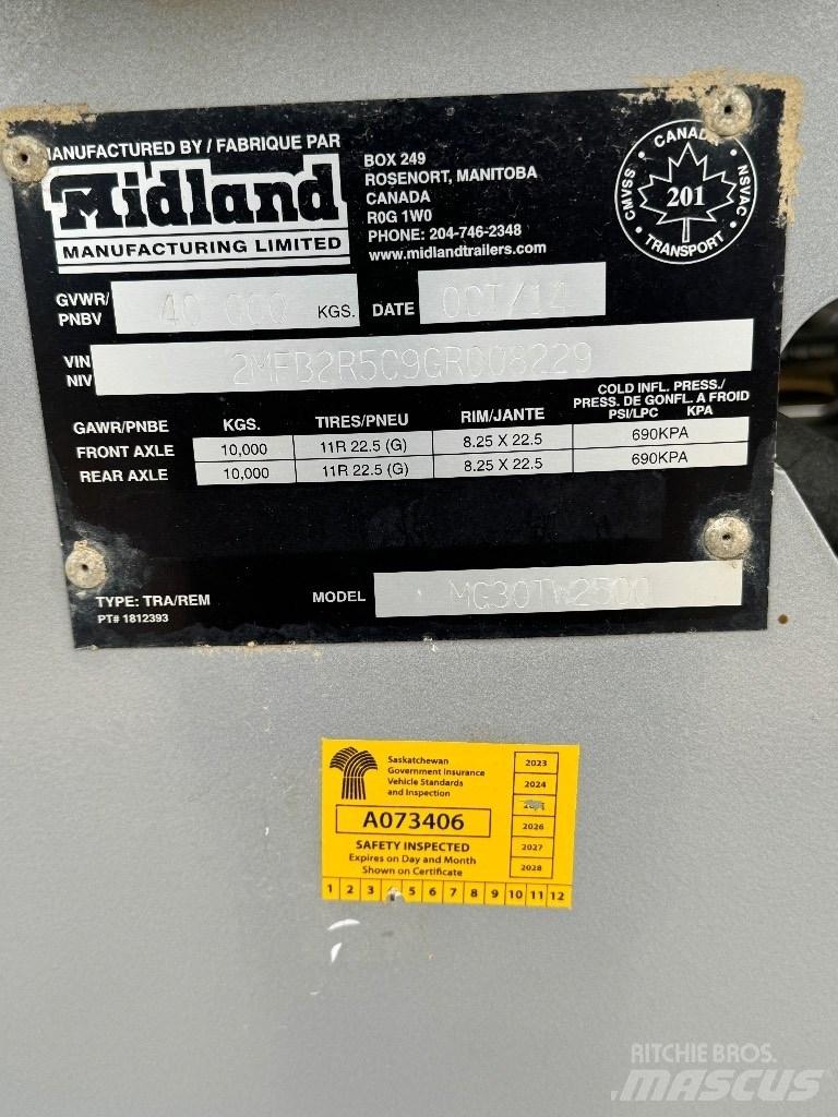 Midland TW2500 Bañeras