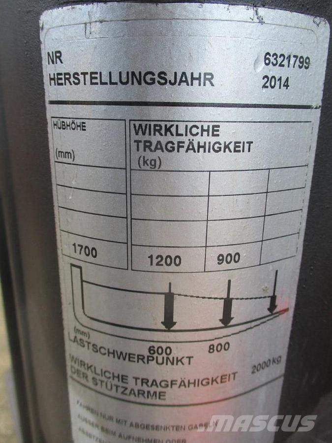 BT SWE 200D Montacargas manual