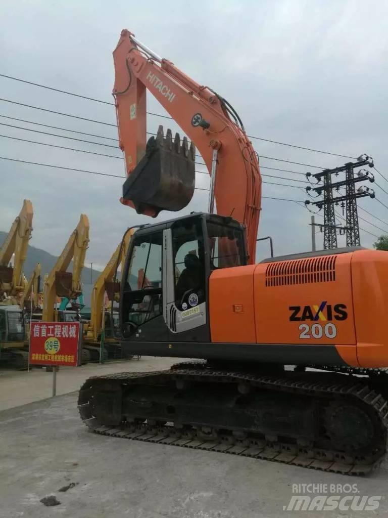 Hitachi zx200 Excavadoras sobre orugas