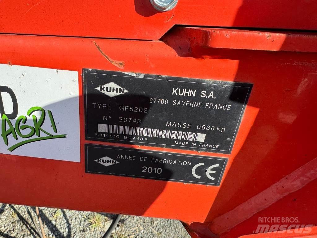 Kuhn GF5202 Rastrilladoras y rastrilladoras giratorias