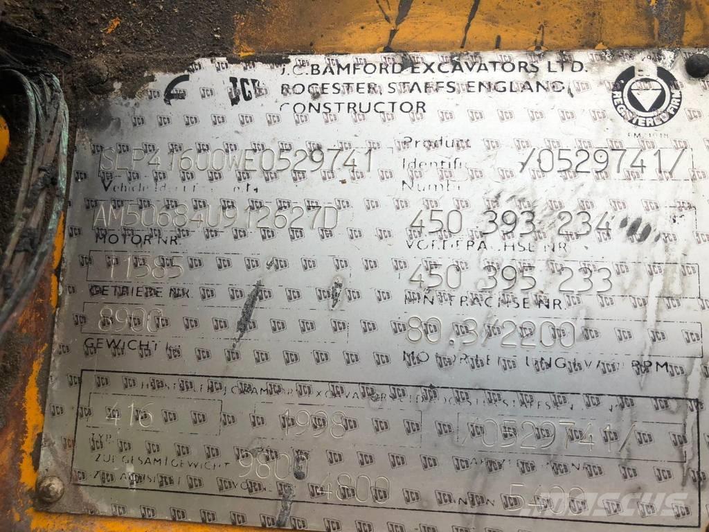 JCB 416 B FOR PARTS Cargadoras sobre ruedas