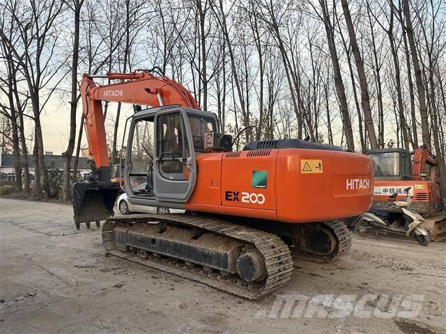 Hitachi EX200 Excavadoras sobre orugas