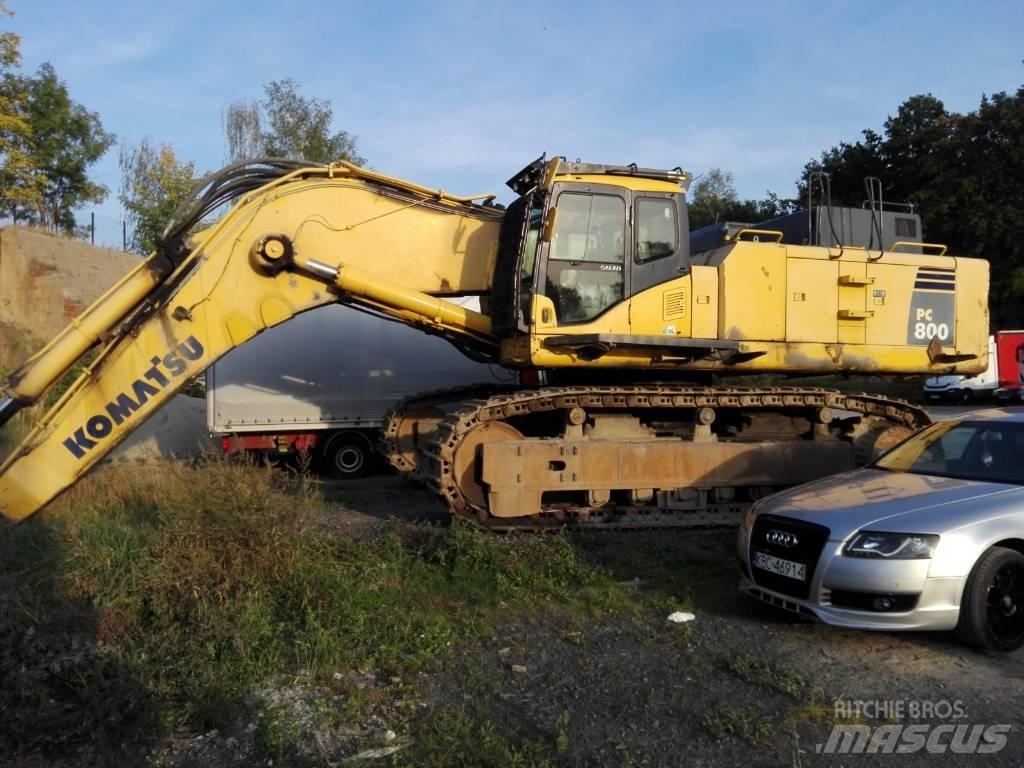 Komatsu PC800-8 Excavadoras sobre orugas