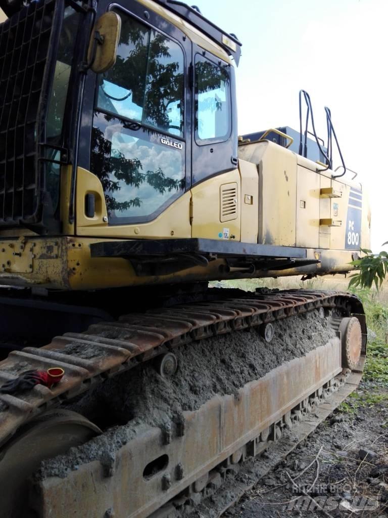 Komatsu PC800-8 Excavadoras sobre orugas