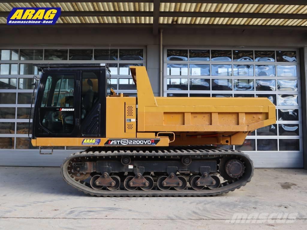 Morooka MST 2200 VDR Camiones de volteo sobre orugas