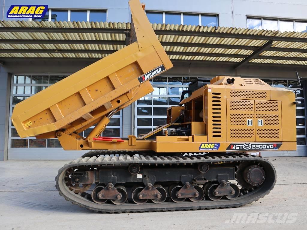 Morooka MST 2200 VDR Camiones de volteo sobre orugas