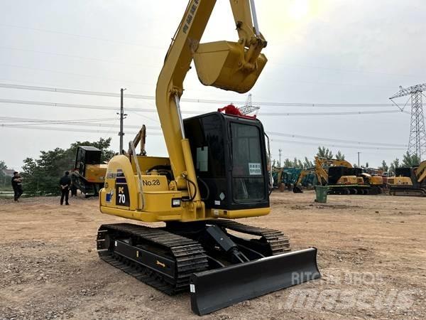 Komatsu PC 70 Excavadoras sobre orugas