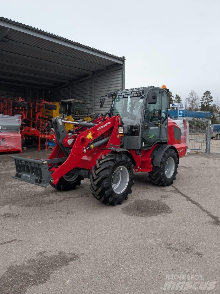 Weidemann 4080 Cargadoras sobre ruedas