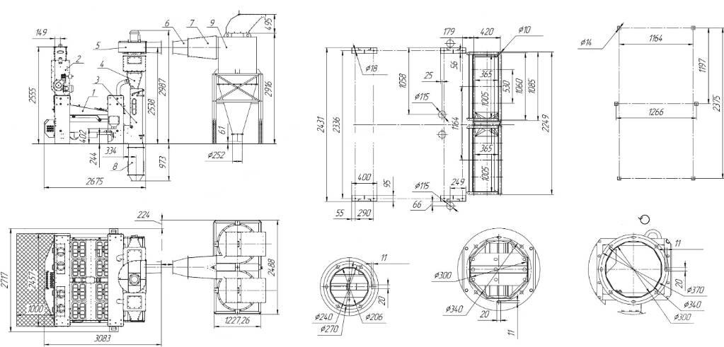  EL GRAIN SVR-30/2 Equipos para limpieza del grano