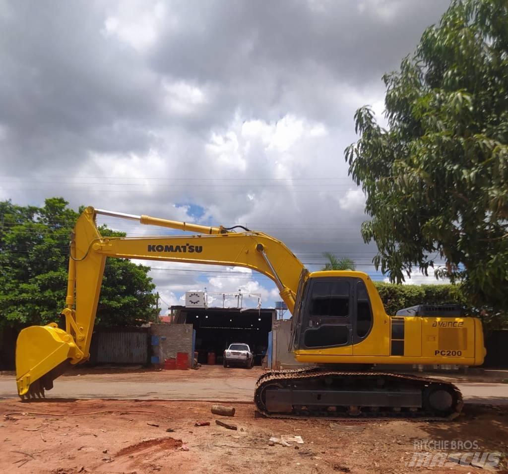 Komatsu PC200 Excavadoras sobre orugas