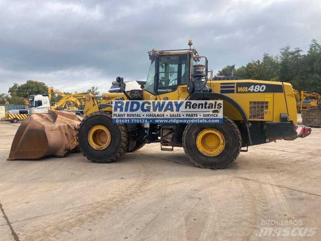 Komatsu wa480-8 Cargadoras sobre ruedas