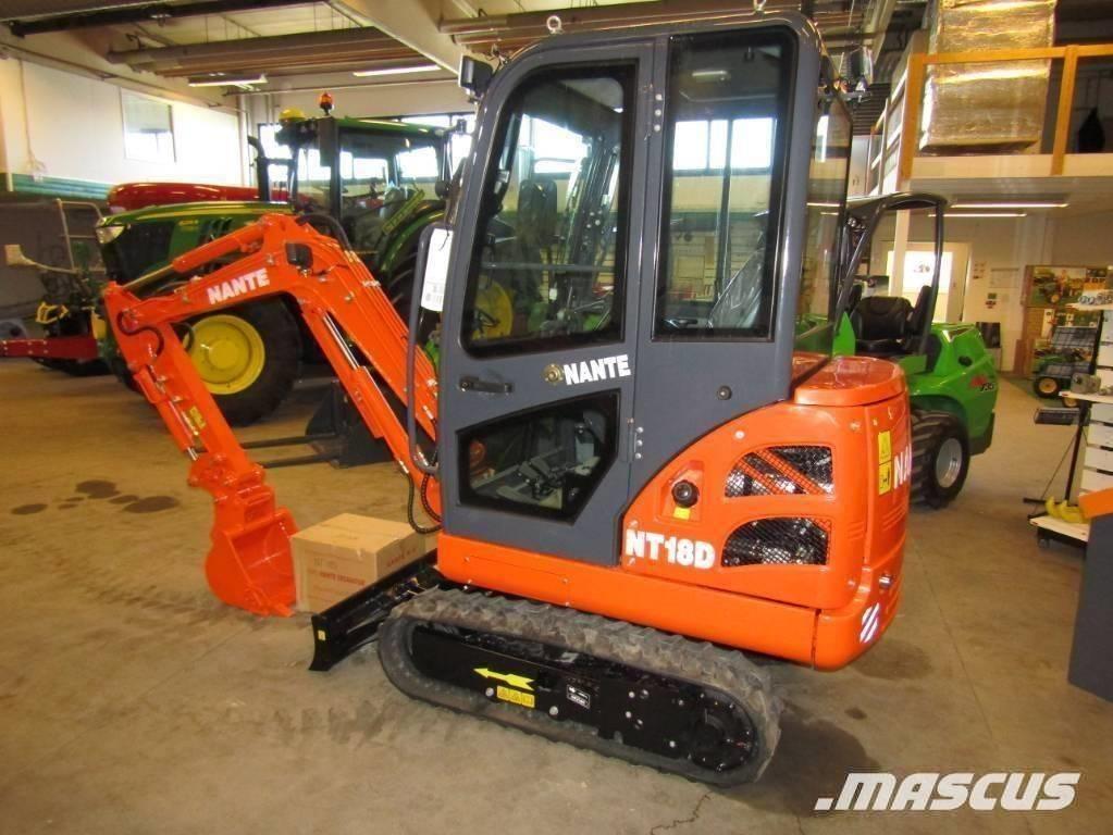 Nante NT 18 D Miniexcavadoras