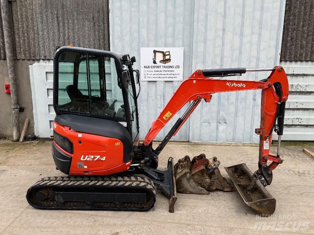 Kubota U 27 Miniexcavadoras