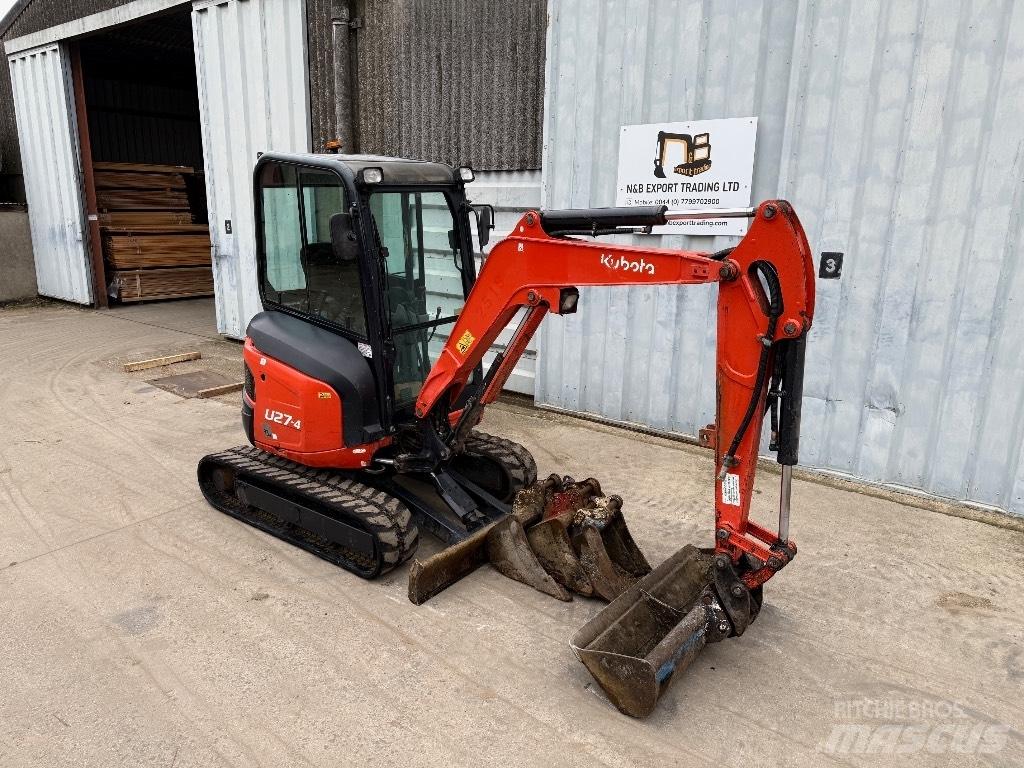 Kubota U 27 Miniexcavadoras