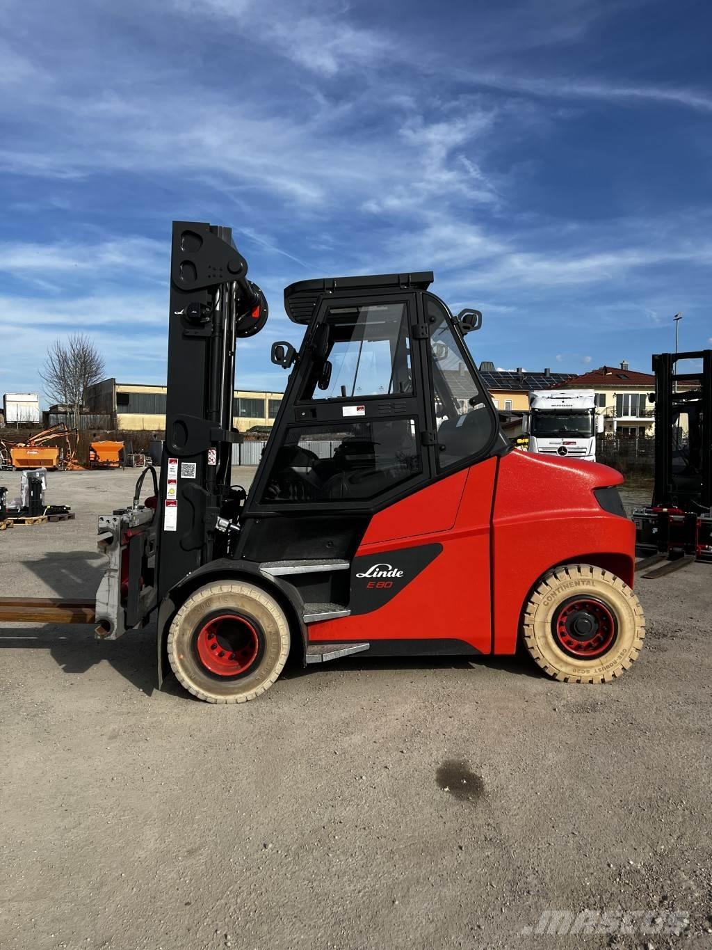 Linde E80/900 Carretillas de horquilla eléctrica