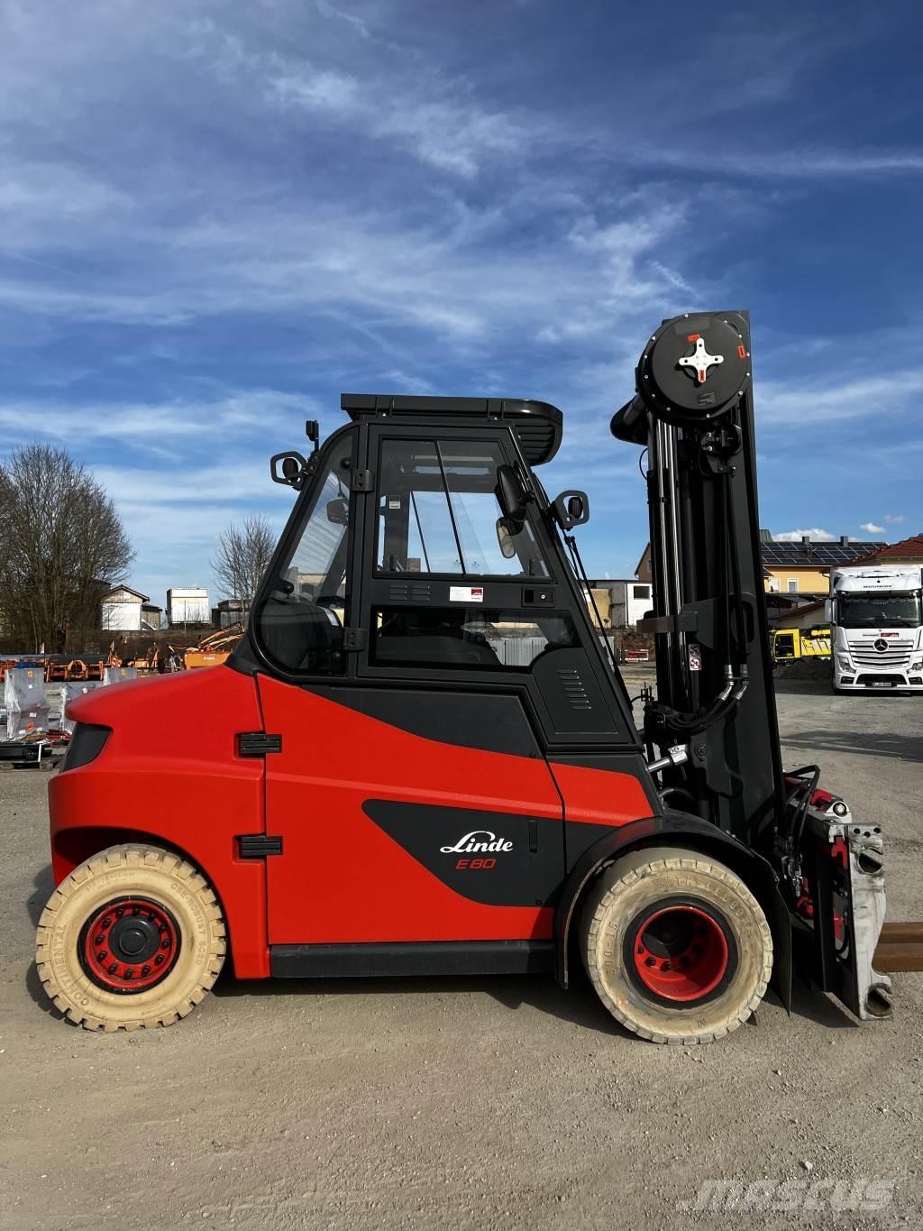 Linde E80/900 Carretillas de horquilla eléctrica