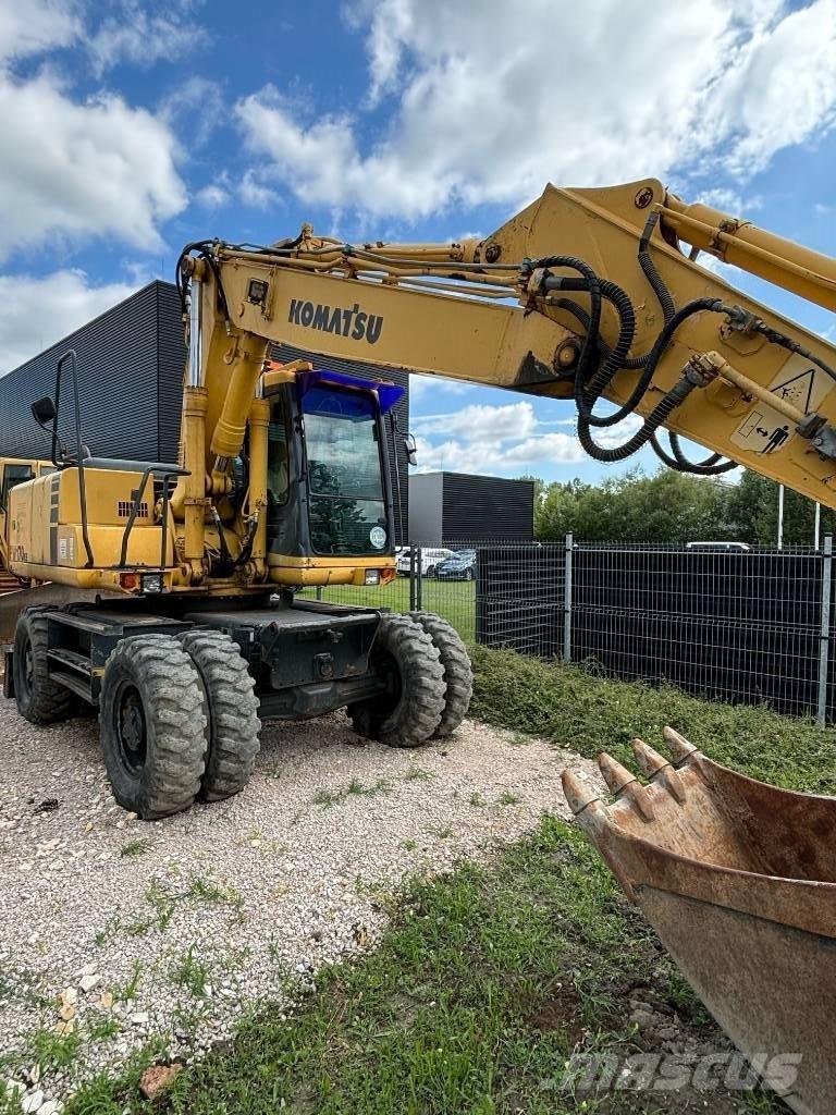 Komatsu PW 170 ES-6K Excavadoras de ruedas